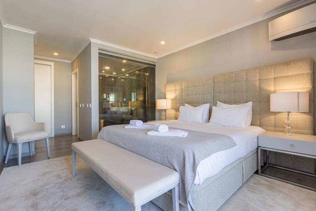 Seaview Luxury Apartment กาชไกช์ ภายนอก รูปภาพ